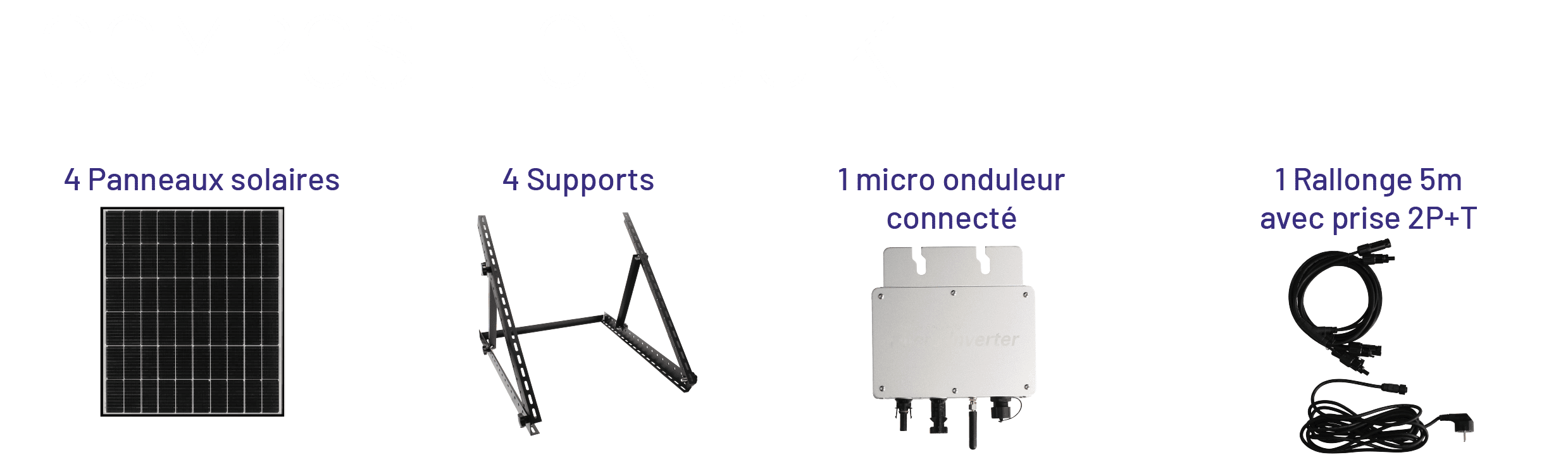 Kit solaire POW'UP 350W